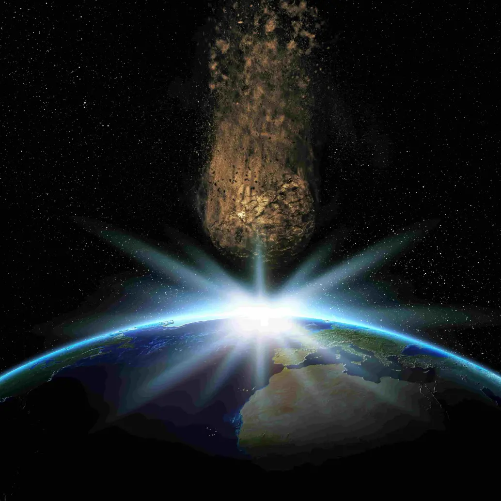 La Nasa mantiene vigilancia permanente sobre el asteroide 2024 YR4 por su posible acercamiento a la Tierra en diciembre de 2032. FOTO: Magnific.