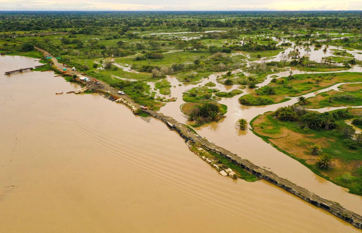 EL COLOMBIANO hizo un recorrido por la región, que teme la llegada de la nueva temporada de lluvias. Foto: MANUEL SALDARRIAGA QUINTERO.
