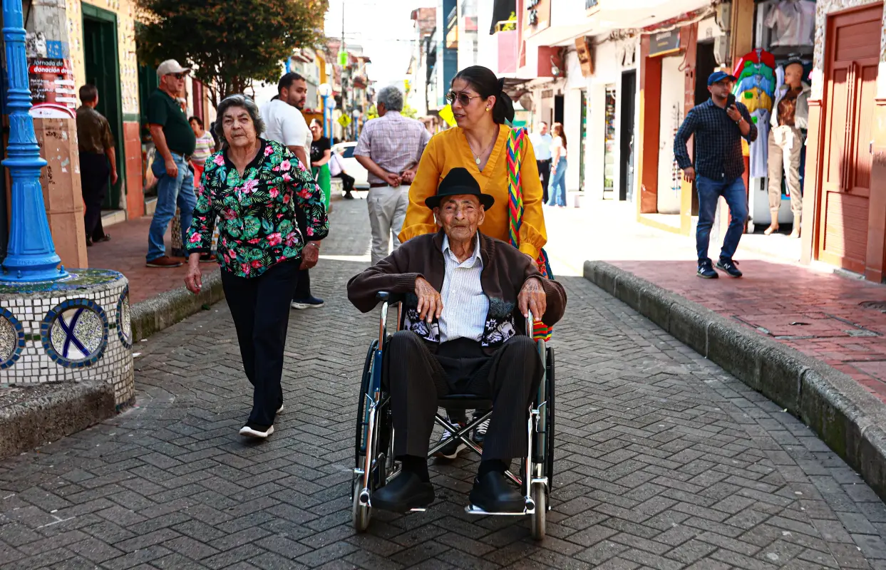 Desde su natal Cocorná hasta su actual residencia en El Carmen de Viboral, su vida refleja sencillez, sabiduría y la alegría que, según él, ha sido el secreto de su larga existencia. Foto: Manuel Saldarriaga Quintero