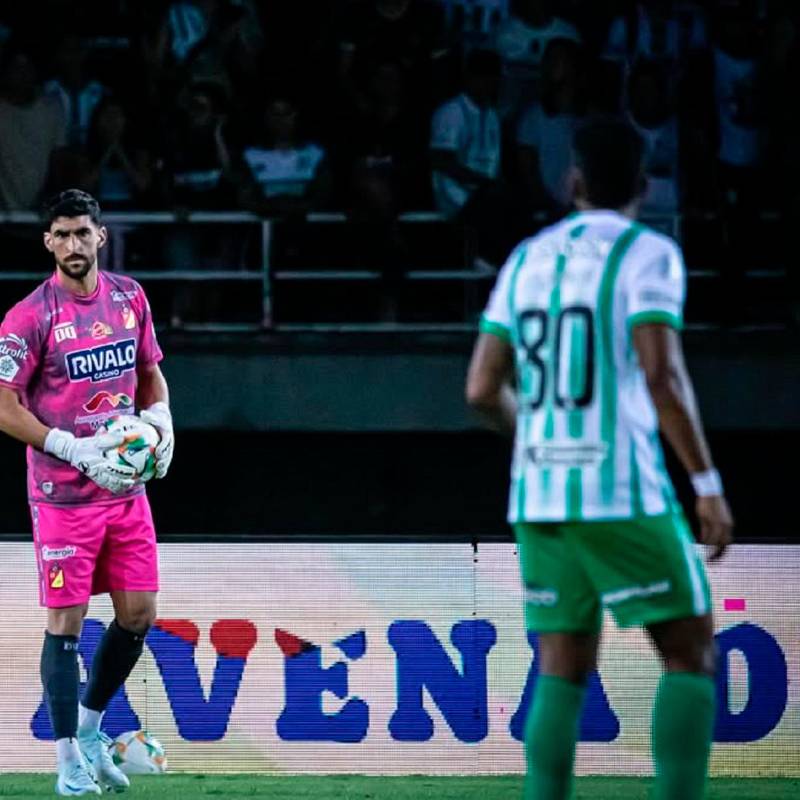 Salvador Ichazo, de 33 años, llegó al Pereira en 2024. FOTO INSTAGRAM ICHAZO