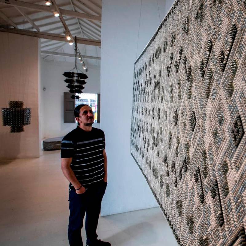 La Galería La Balsa está ubicada en El Poblado. FOTO: Julio César Herrera