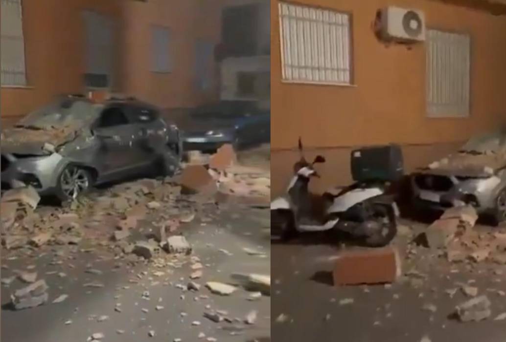 El temblor se sintió en la madrugada de este sábado en el país europeo. Foto: Redes sociales