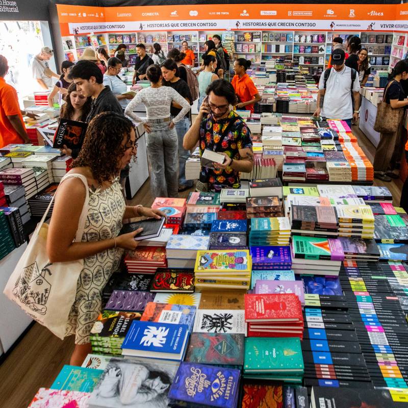 La Fiesta del Libro y la Cultura finaliza este domingo 20 de septiembre. Foto Julio Herrera. 