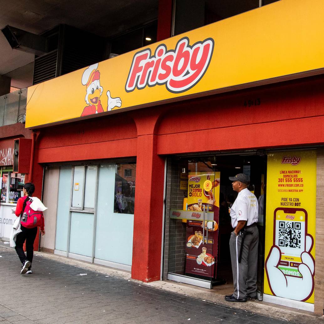 La cadena de comidas colombiana Frisby sigue defendiendo el uso de su marca en Europa. FOTO: Julio César Herrera