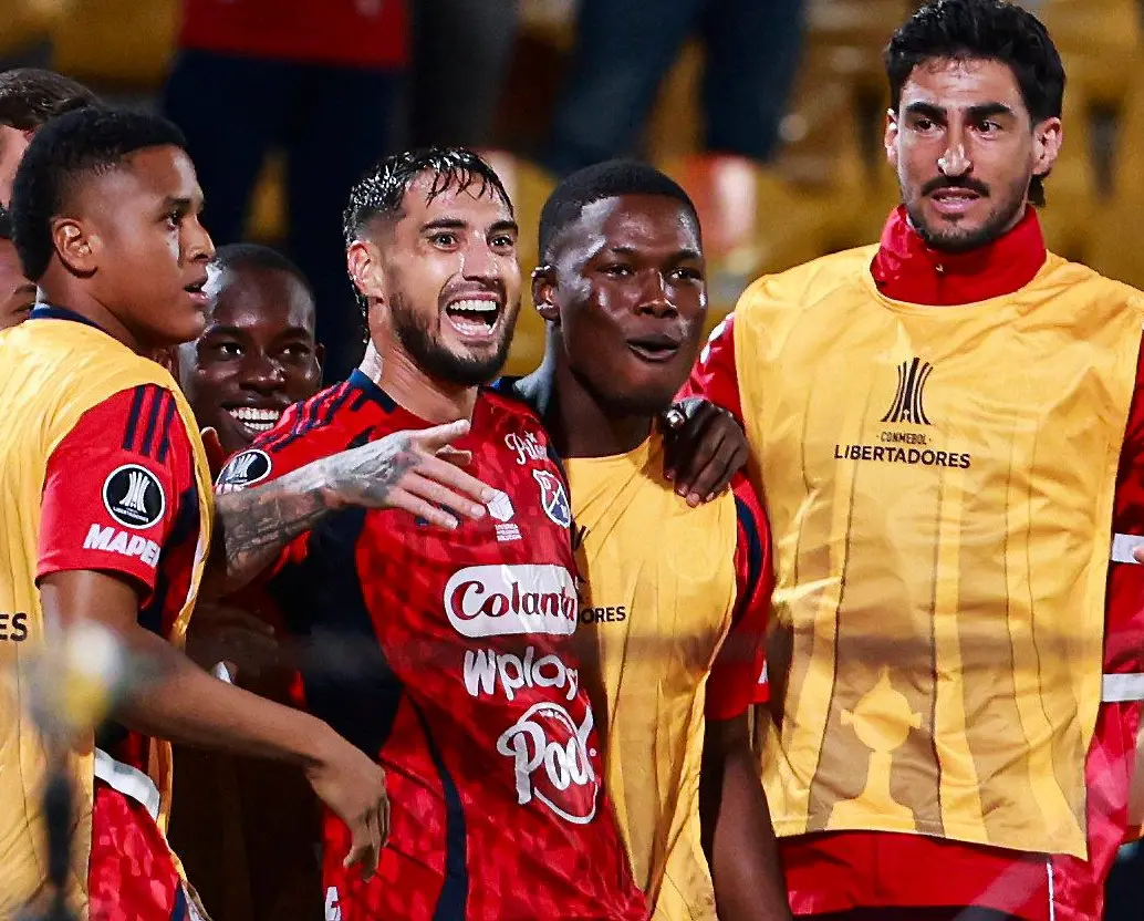 El delantero argentino Francisco Fydriszewski es el goleador del cuadro rojo en la Copa Libertadores. Foto: Manuel Saldarriaga