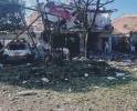 Jamundí. Septiembre 22 de 2023. Un carro bomba explotó en Potrerito, zona del municipio de Jamundí, Valle del Cauca. (Foto: Ministerio de Defensa)