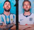 Lionel Messi y Harry Kane los goleadores de Argentina e Inglaterra se citan en Atlanta para disputar la semifinal del Mundial de Norteamérica. FOTO PANTALLAZO
