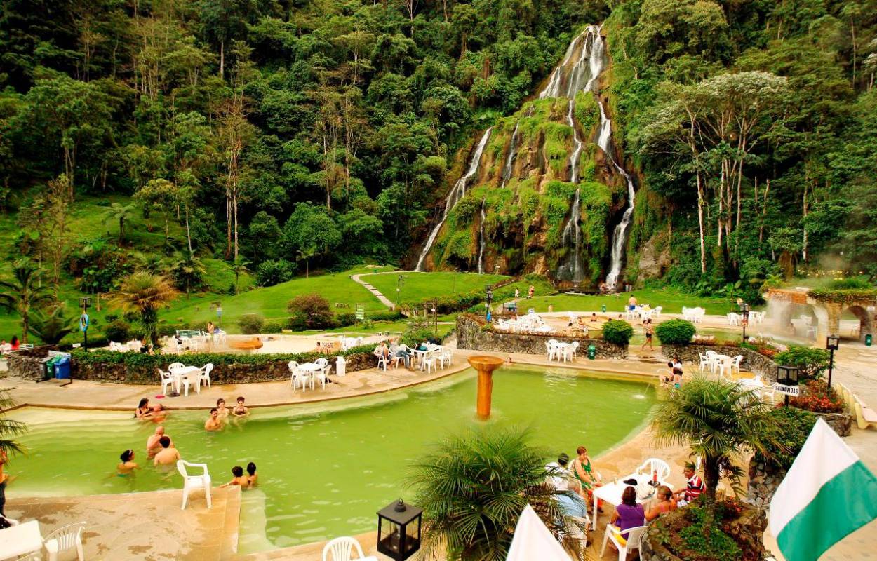 Santa Rosa de Cabal, a 15 km al nororiente de Pereira, es la entrada al Parque Nacional Natural Los Nevados, uno de los principales atractivos turísticos del departamento de Risaralda, Colombia. Foto : Juan Antonio Sánchez 