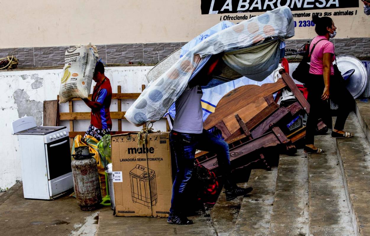 Este arribo masivo es el resultado de una política cómplice con la delincuencia, que una vez más condena al exilio a sus nacionales”, afirmó Espinosa. FOTO: JULIO CÉSAR HERRERA.