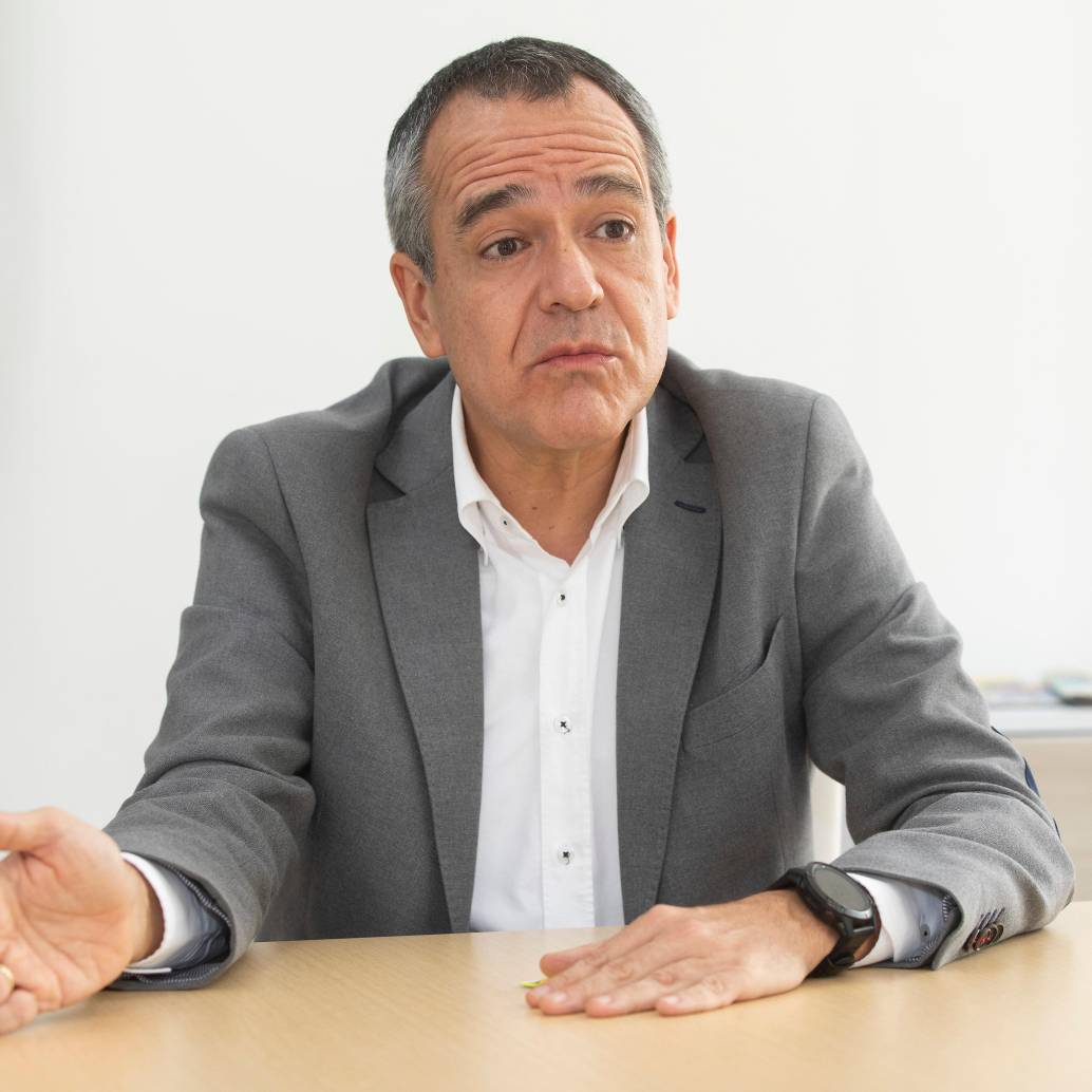 Juan David Correa, presidente de Protección, dice que $70 de cada $100 que recibe un pensionado en ese fondo corresponden a rendimientos. FOTO Esneyder Gutiérrez