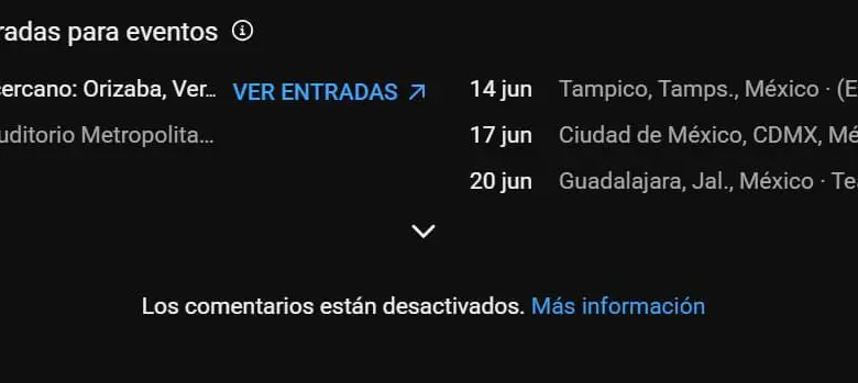 Página de Youtube de la canción de Julieta Venegas. FOTO: Captura de pantalla.