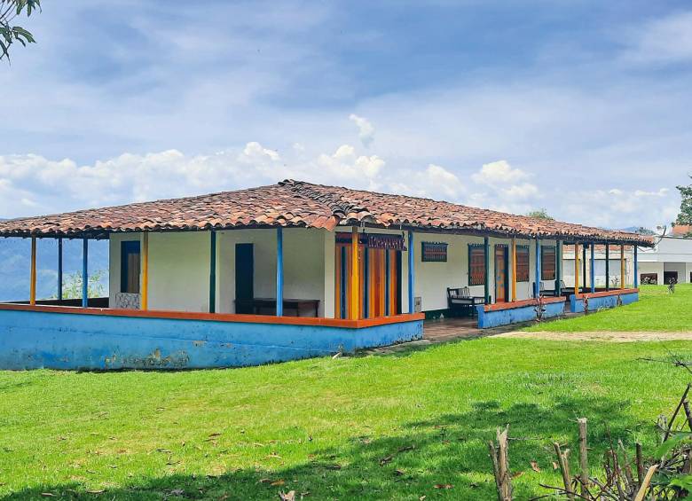 Esta es la casa finca El Diamante, que fue declarada por el secretario de Hacienda de Medellín como suya. FOTO el colombiano