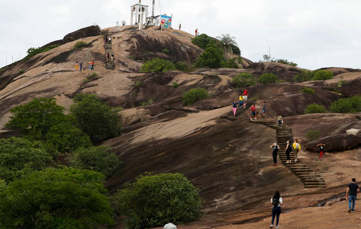 Las rocas que constituyen el Escudo Guayanés en territorio colombiano están en Guainía, Vaupés y Vichada. Foto: Manuel Saldarriaga Quintero.
