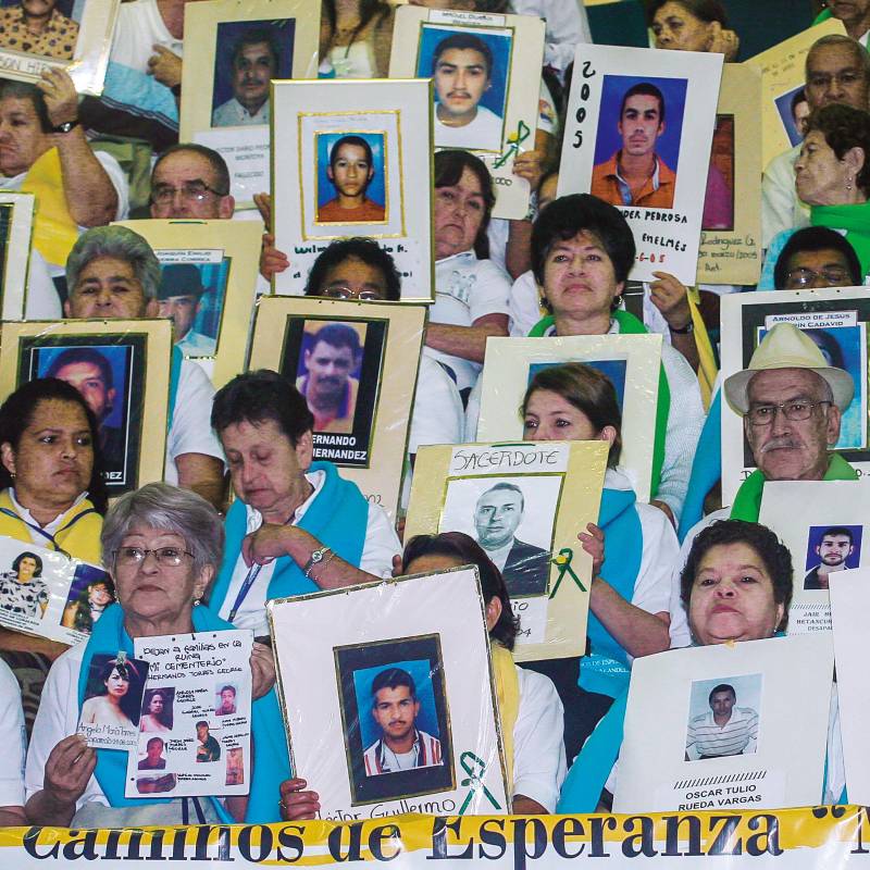 A pesar de que muchas familias persisten en la búsqueda de sus seres queridos, otras ni siquiera piden la búsqueda por miedo o inician su trámite pero desisten por el exceso de dolor. FOTO JUAN ANTONIO SÁNCHEZ