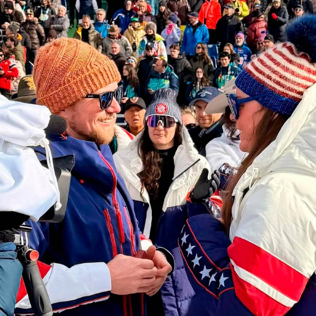 Breezy Johnson, quien ganó oro en los Olímpicos en la prueba de descenso, también recibió anillo de compromiso. Foto: Instagram Breezy Johnson 