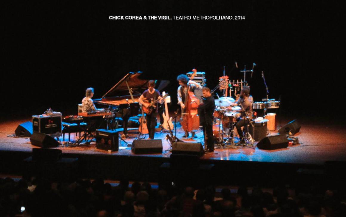 Chick Corea & The Vigil. Teatro Metropolitano, 2014