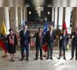 Chile reunió a cinco países para coordinar acciones contra el crimen organizado regional. FOTO: Cancillería chilena