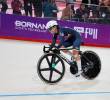 Lina Marcela Hernández ha sido protagonista dentro y fuera de la pista durante los Juegos Suramericanos de Argentina. FOTO: CORTESÍA FEDECICLIMO