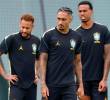Raphinha se une a Neymar que por lesión no ha podido jugar con Brasil en el Mundial. Ahora el delantero del Barcelona FC también será baja para el duelo ante Escocia. FOTO TOMADA X@CBF_Futebol