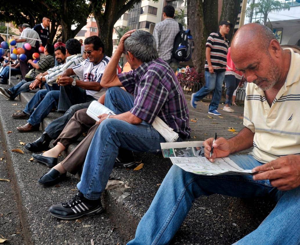 La población ocupada cayó 0,5% anual en agosto, en contraste con los crecimientos superiores al 2% registrados en meses anteriores. FOTO COLPRENSA.