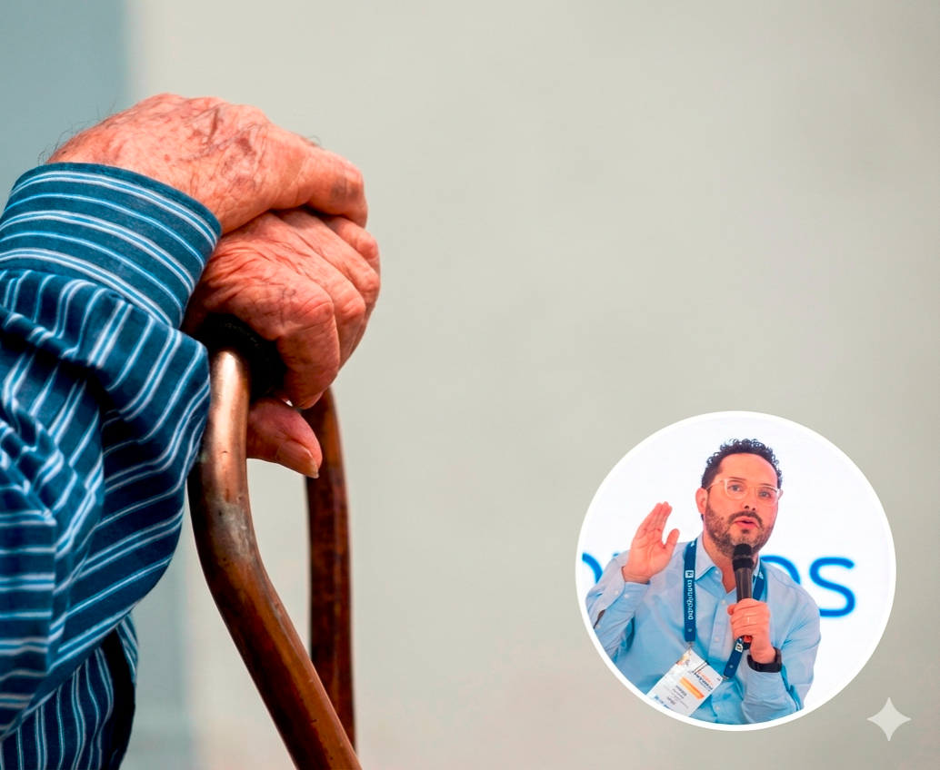 El Ministerio de Hacienda publicó para comentarios un proyecto de decreto que limita la inversión del ahorro pensional en el exterior. FOTO COLPRENSA. Montaje hecho con Gemini.