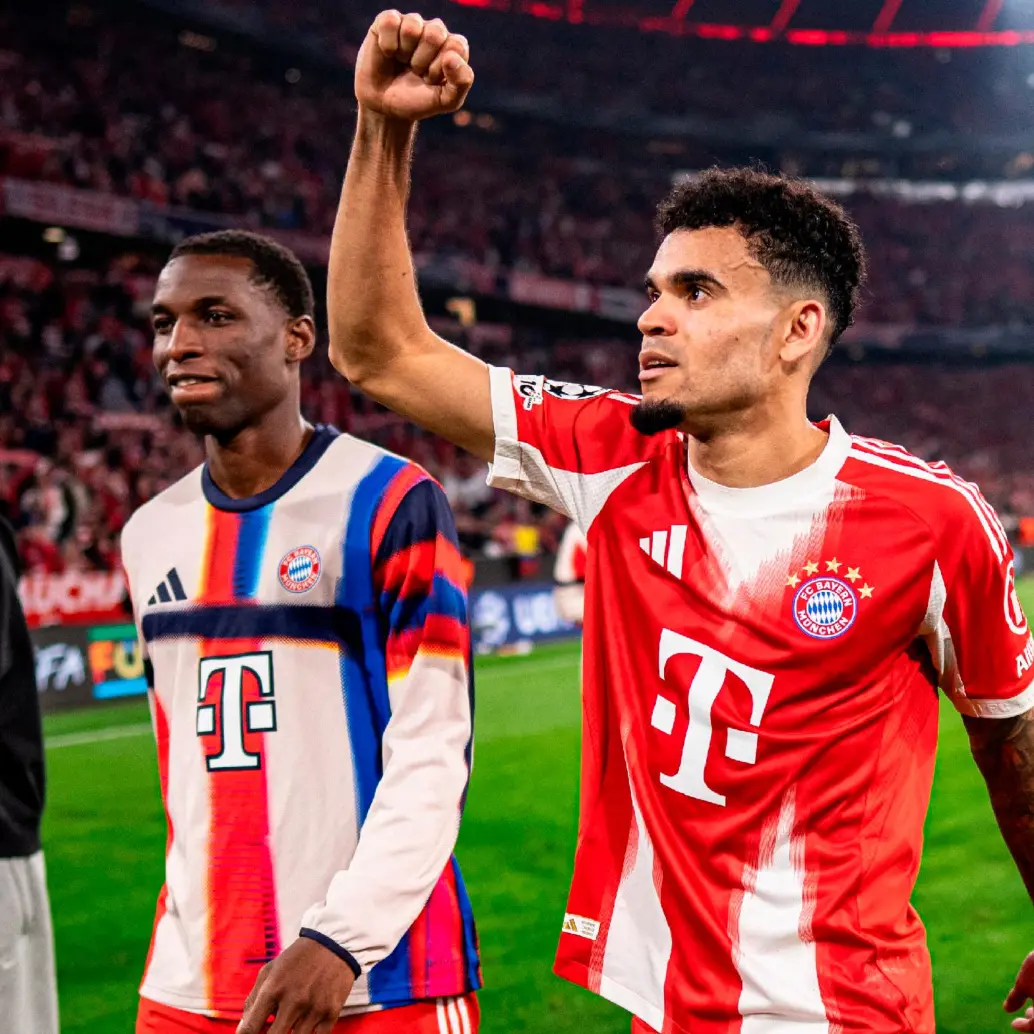 Luis Díaz ya suma 24 goles con el Bayern. FOTO X-BAYERN MÚNICH