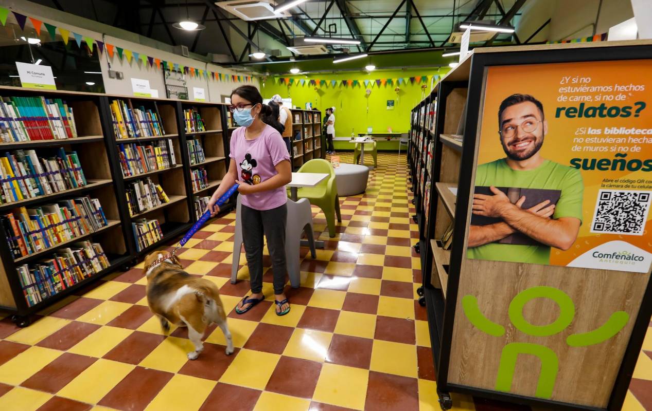 Lo que era una biblioteca de 480 m2 se transformó en un recinto de 826 m2, con dos pisos en los cuales se conserva la historia de Castilla. Foto: Manuel Saldarriaga Quintero.