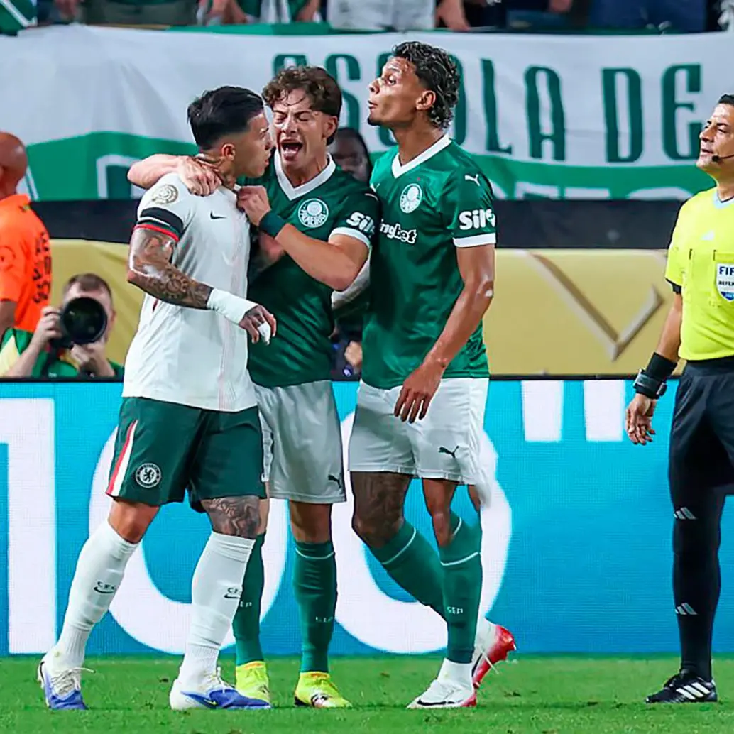 A pesar de la tensión en la cancha, Ríos confirmó que su relación con Enzo, fuera de la cancha, es de una buena amistad. FOTO GETTY