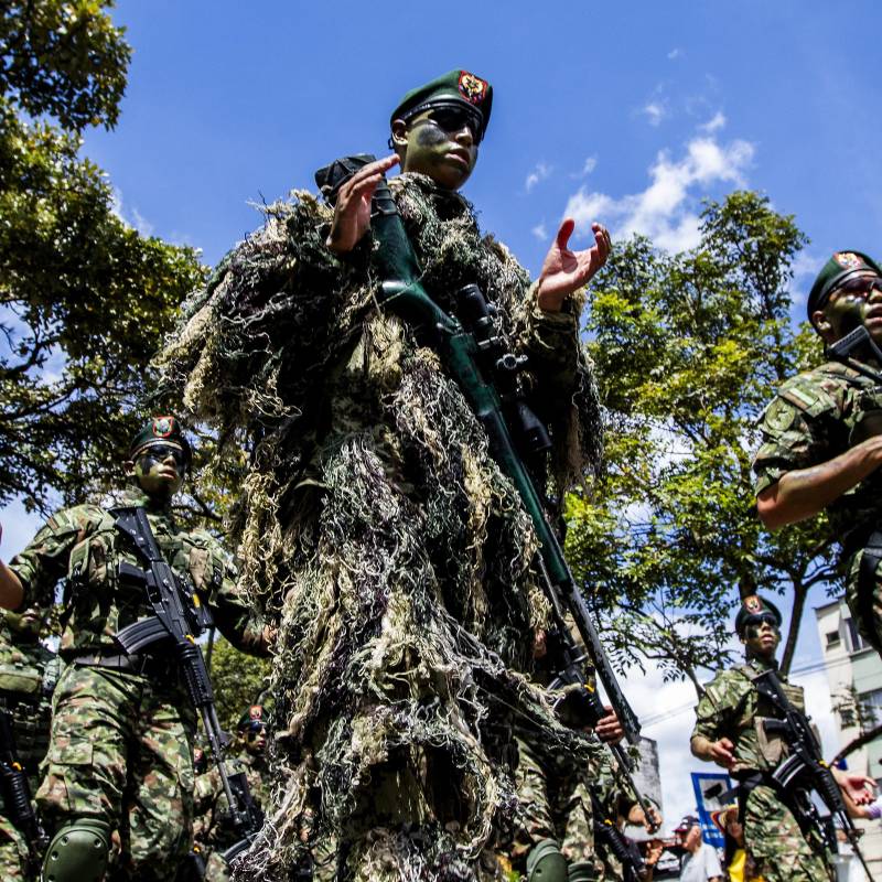 El Ejército tendría un déficit del 66,3 % en material de guerra. Foto: Julio César Herrera Echeverri.