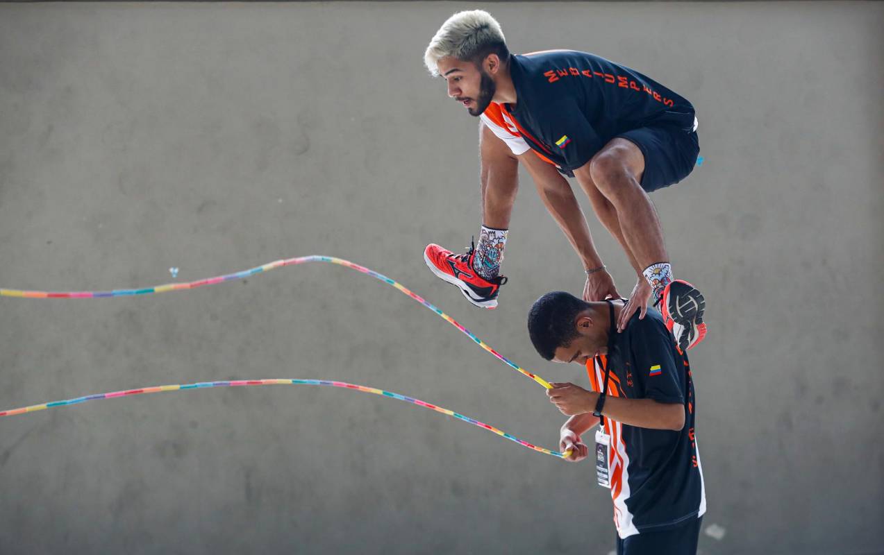El festival llegó a su octava versión, este año reunió deportistas de Estados Unidos, México y Puerto Rico, que compiten con los más tesos de Colombia. Foto: MANUEL SALDARRIAGA QUINTERO. 