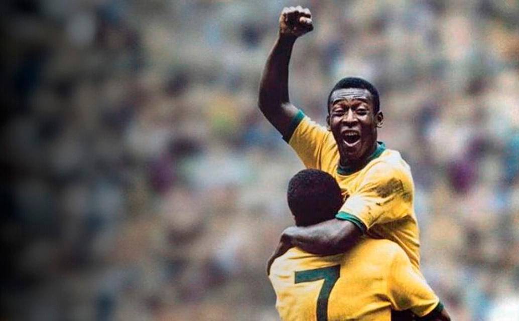 Pelé es el gran símbolo del pentacampeón Brasil en la historia de los Mundiales, siendo el único jugador tricampeón del mundo. FOTO FIFA