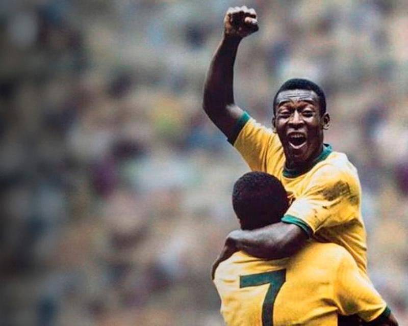 Pelé es el gran símbolo del pentacampeón Brasil en la historia de los Mundiales, siendo el único jugador tricampeón del mundo. FOTO FIFA
