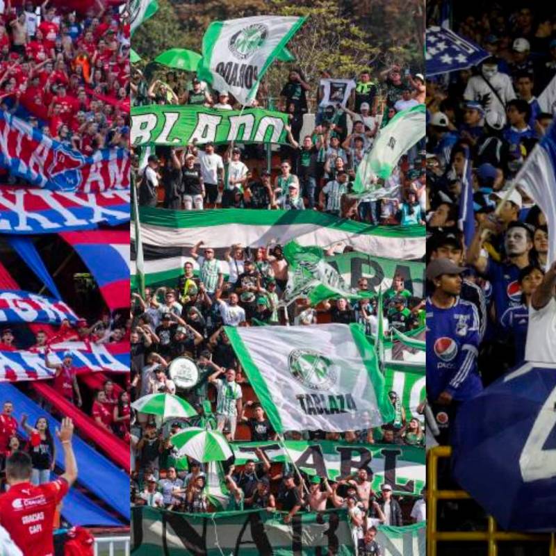 Los precios de los abonos varían según el club, la tribuna y los beneficios incluidos para los aficionados. FOTOS EL COLOMBIANO Y COLPRENSA
