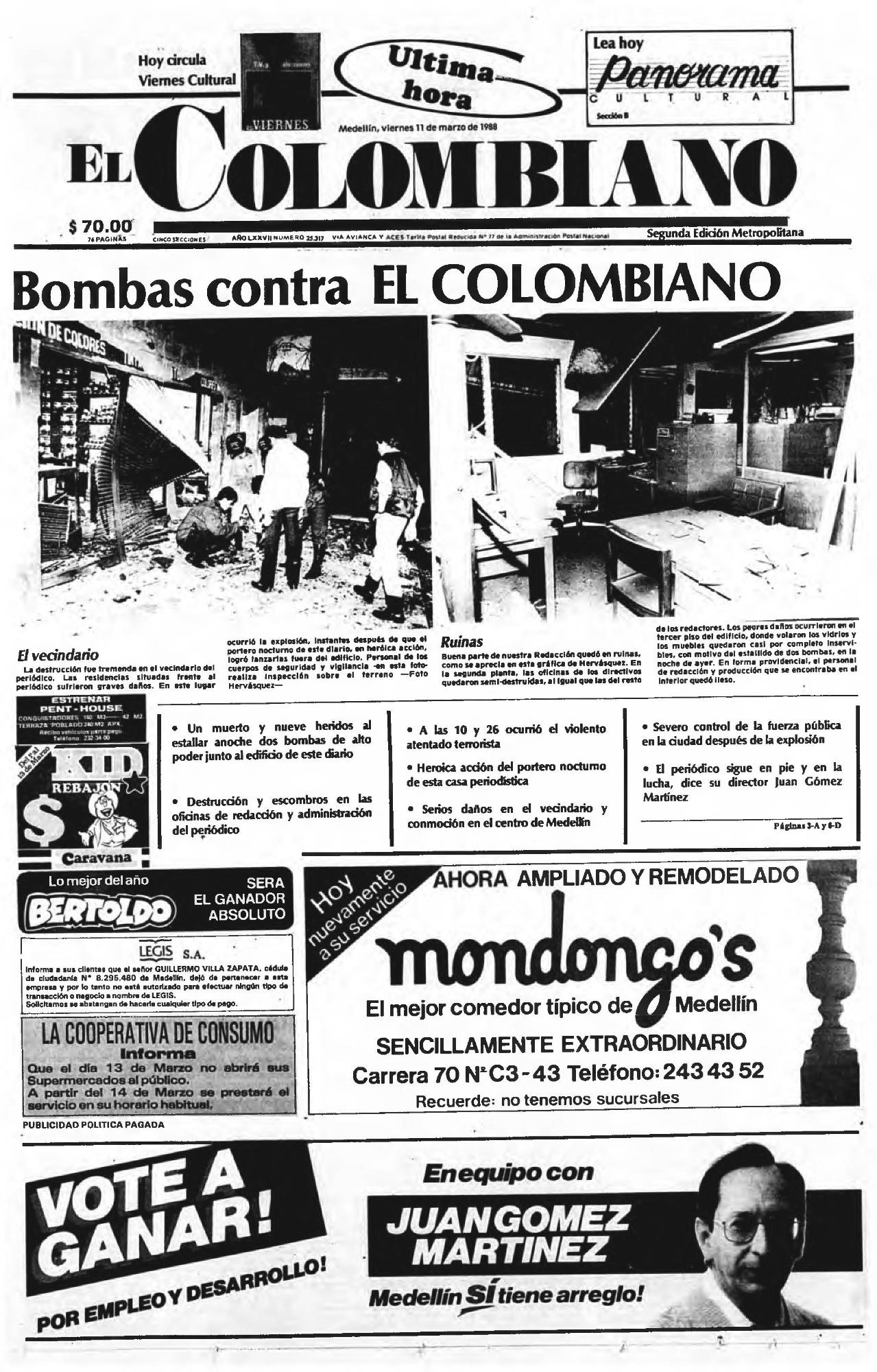 Especial Medellín 350 años | Los que resistieron y no dejaron que la ciudad cayera