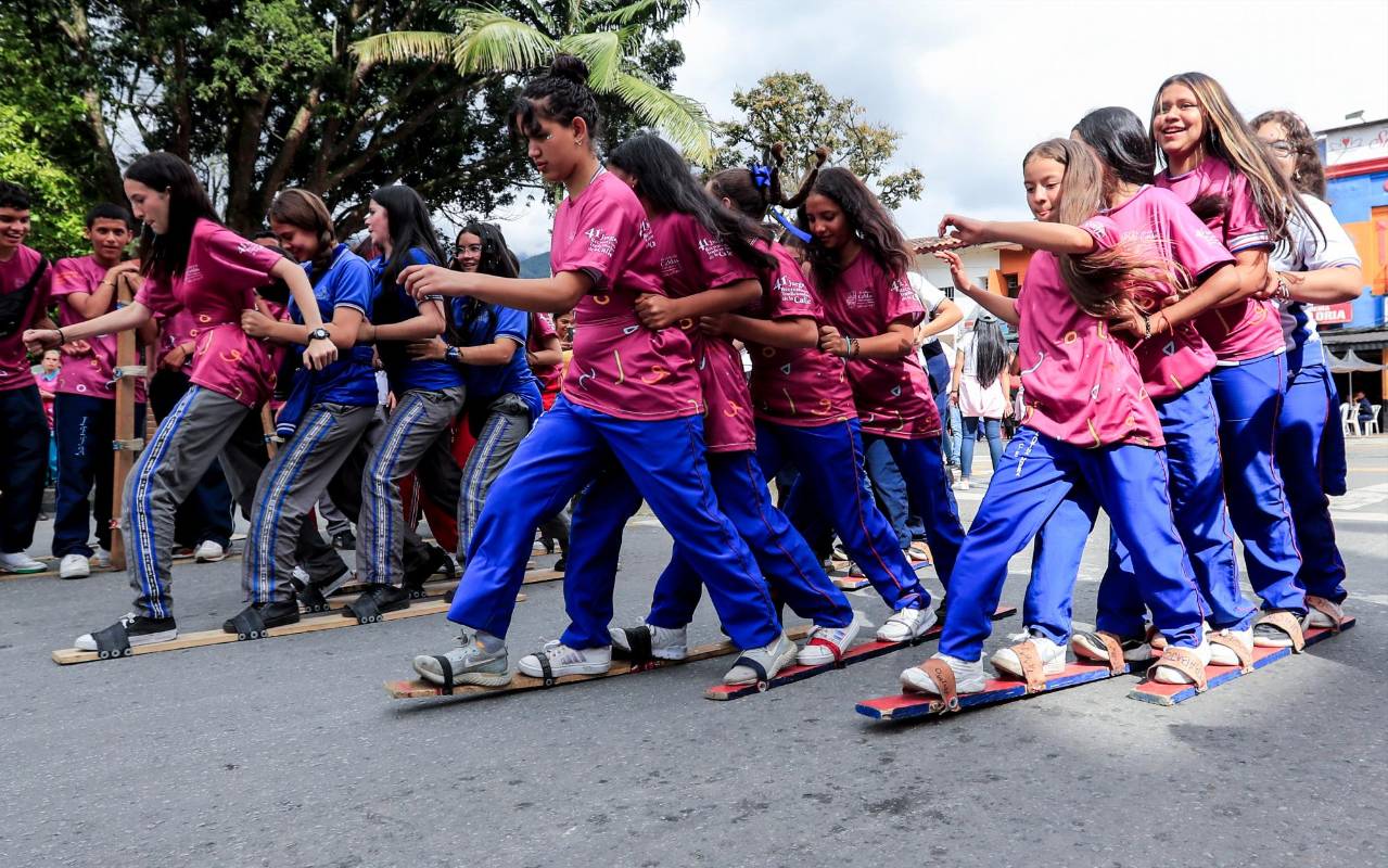 Estos juegos hacen parte del alma del pueblo y son parte de la identidad del municipio. Foto: Jaime Pérez