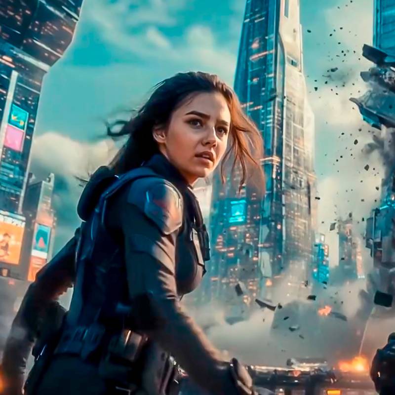 Tilly Norwood es un avatar digital creado por inteligencia artificial que aspira a convertirse en la primera actriz virtual con representación en Hollywood. FOTO: tillynorwood
