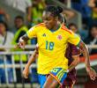 La delantera Linda Caicedo del Real Madrid fue la mejor calificada en el duelo de Colombia ante Venezuela, solo le faltó el gol, pero fue la que más opciones creó en el área vinotinto. FOTO CORTESÍA FCF