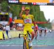 Tadej Pogacar, de 27 años, viene de ser la gran figura de Tour de Francia. Logró su quinto título y triunfó en cinco etapas. FOTO: X-UAE