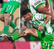 Jorman ha demostrado ser un jugador con sentido de pertenencia por los clubes en los que ha jugado y, por eso, los tiene tatuados, al igual que a la Selección. Lo mismo ocurre con su familia. FOTOS JUAN ANTONIO SÁNCHEZ Y MANUEL SALDARRIAGA