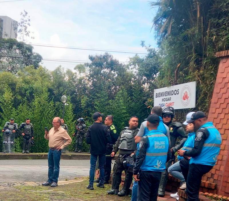 El operativo, calificado de aparatoso, se inició desde las 7:00 a.m. y culminó hacia las 11 a.m. del 4 de diciembre. FOTO Cortesía