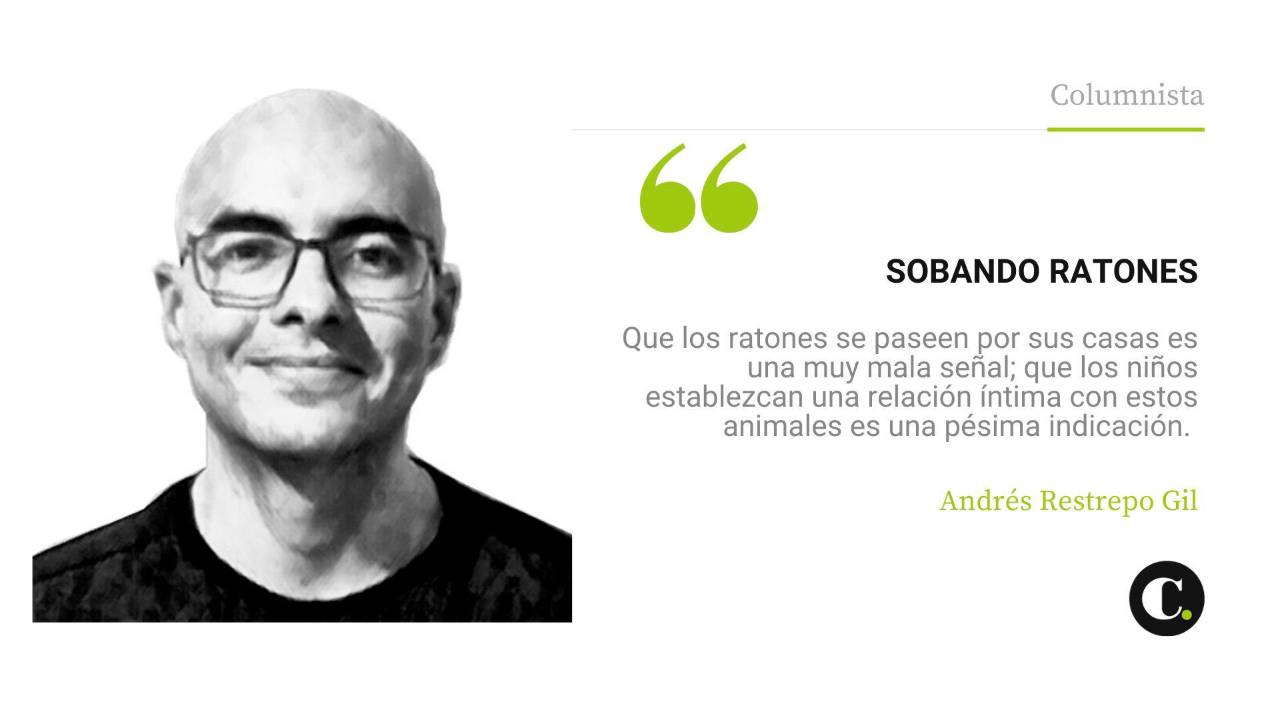 Sobando ratones