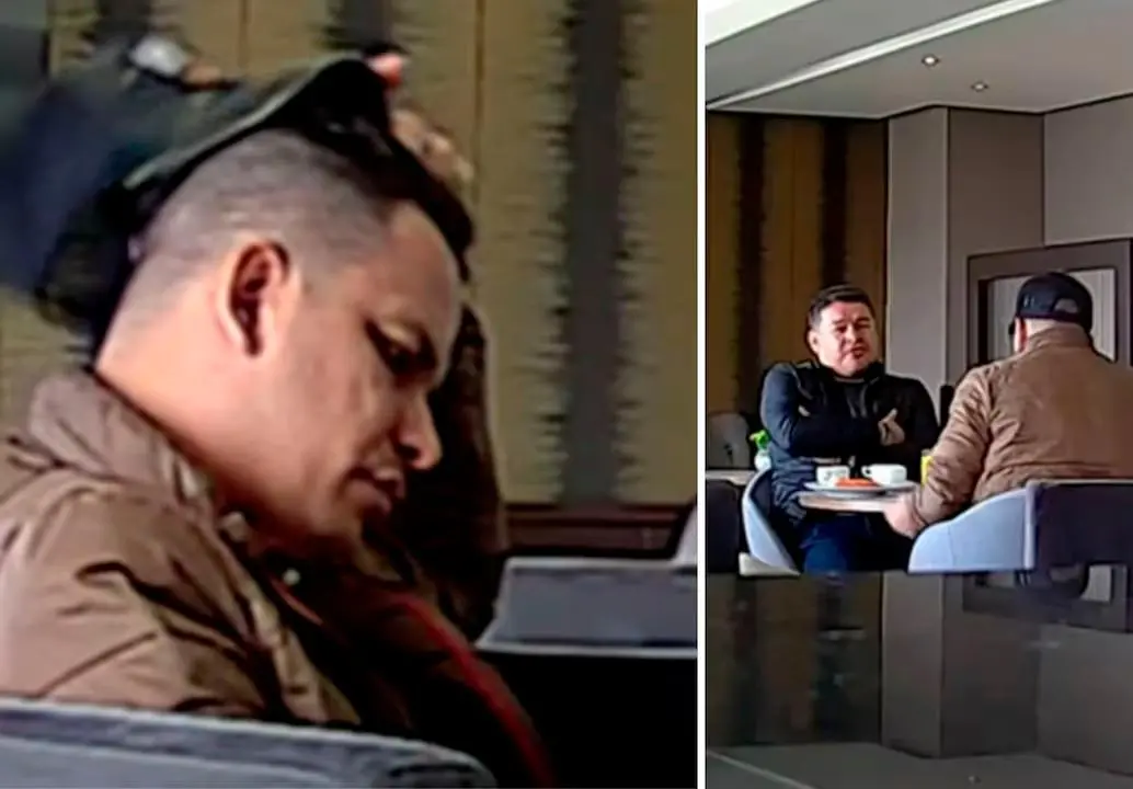 La reunión donde se ofreció el aparente soborno ocurrió el 31 de julio de 2024 en Bogotá. FOTO CAPTURA DE PANTALLA