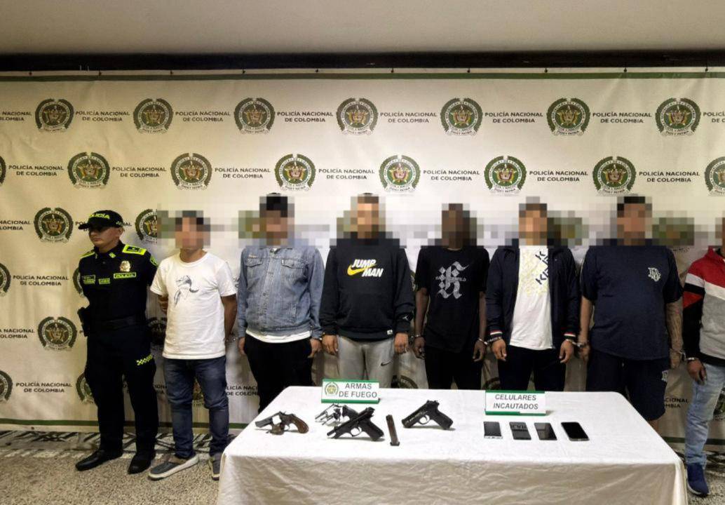 La red cometía los hurtos principalmente en la comuna El Poblado, donde las víctimas eran, en su mayoría, ciudadanos extranjeros. FOTO: Cortesía Alcaldía de Medellín