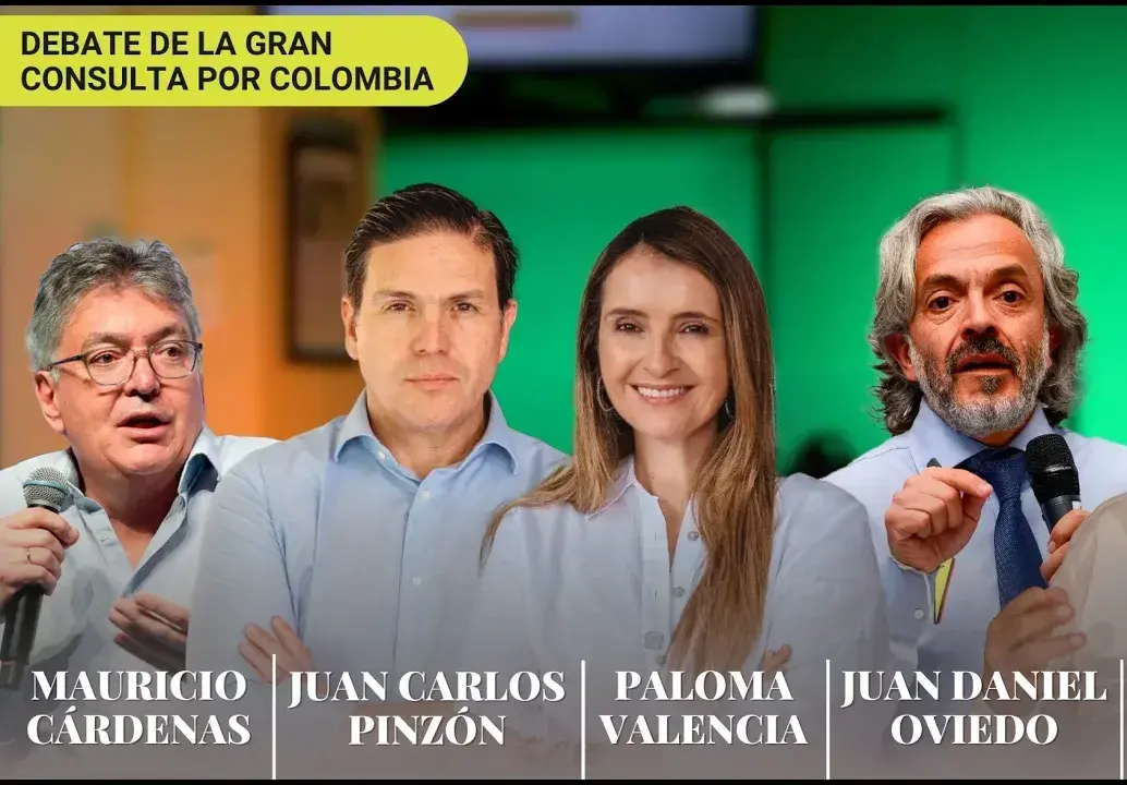 Mauricio Cárdenas, Juan Carlos Pinzón, Paloma Valencia, Juan Daniel Oviedo y Enrique Peñalosa.