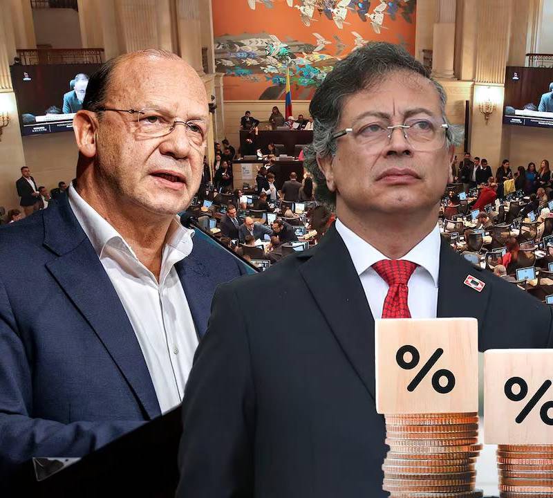 El análisis llega en un momento en que el Gobierno Petro enfrenta presiones para cumplir la regla fiscal y los mercados observan con atención la trayectoria de la deuda pública colombiana manejada por el Ministerio de Hacienda. FOTO: Colprensa y Presidencia.
