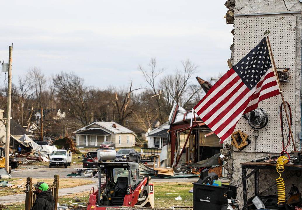 Solo en 2024, los accidentes relacionados con tornados causaron 54 muertes en Estados Unidos, según la Administración Nacional Oceánica y Atmosférica (NOAA). Foto: AFP