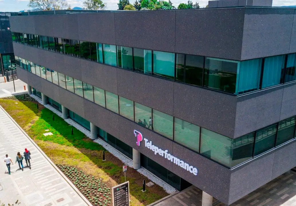 Teleperformance mueve una fuerza laboral importante en el sector BPO. FOTO: CAPTURA DE PANTALLA REDES TELEPERFORMANCE