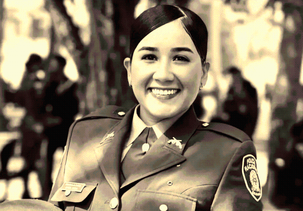 María Alejandra Vieda llevaba apenas cuatro meses en la Policía. FOTO: Cortesía