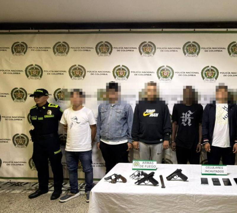 La red cometía los hurtos principalmente en la comuna El Poblado, donde las víctimas eran, en su mayoría, ciudadanos extranjeros. FOTO: Cortesía Alcaldía de Medellín