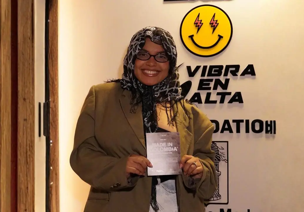 Jóvenes artistas del Medellín Music Lab avanzan en sus procesos creativos gracias a alianzas para visibilizar talento local. FOTO: Cortesía Alcaldía de Medellín